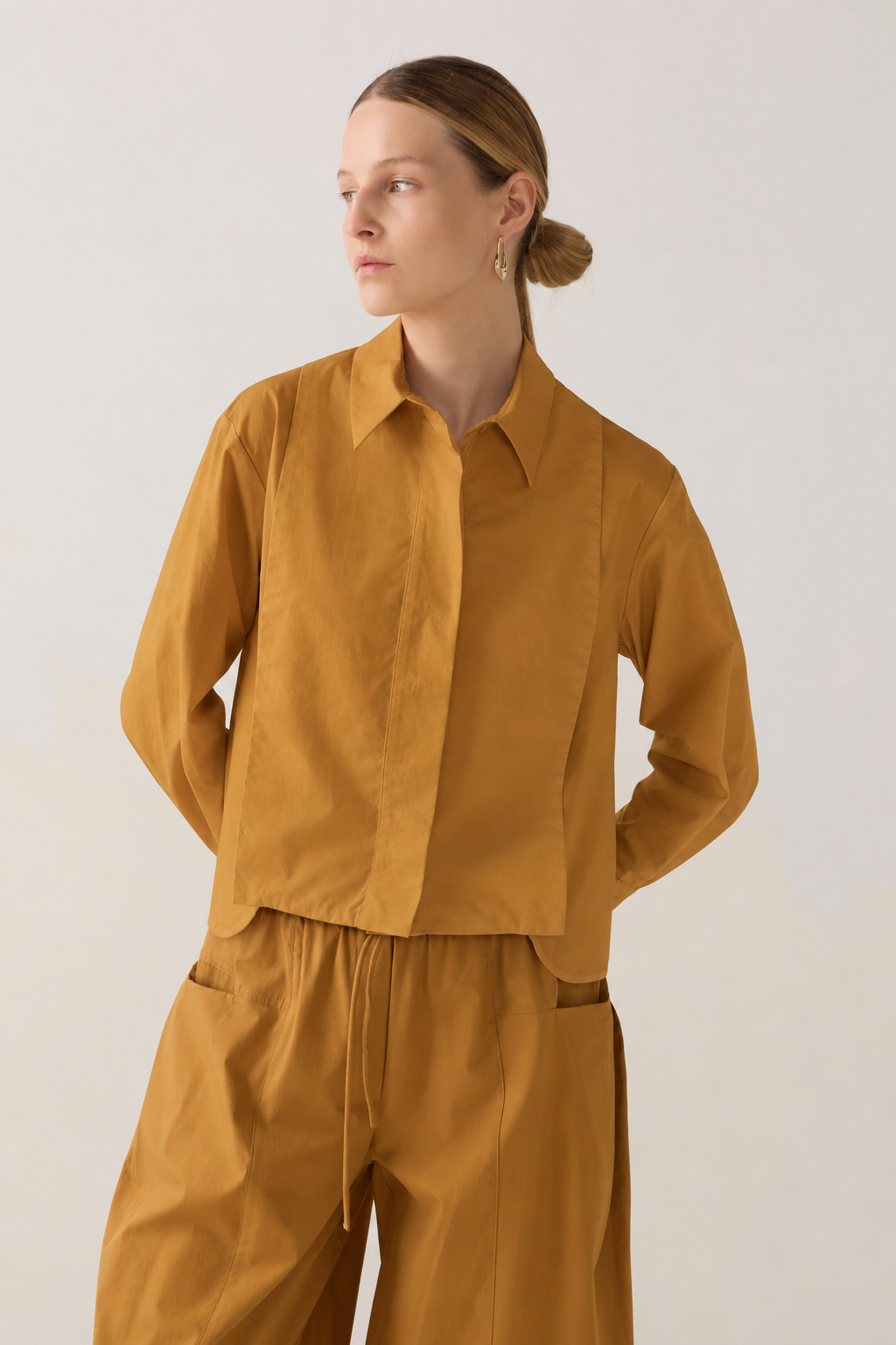 Pippi Shirt | Ginger Cotton Tencel