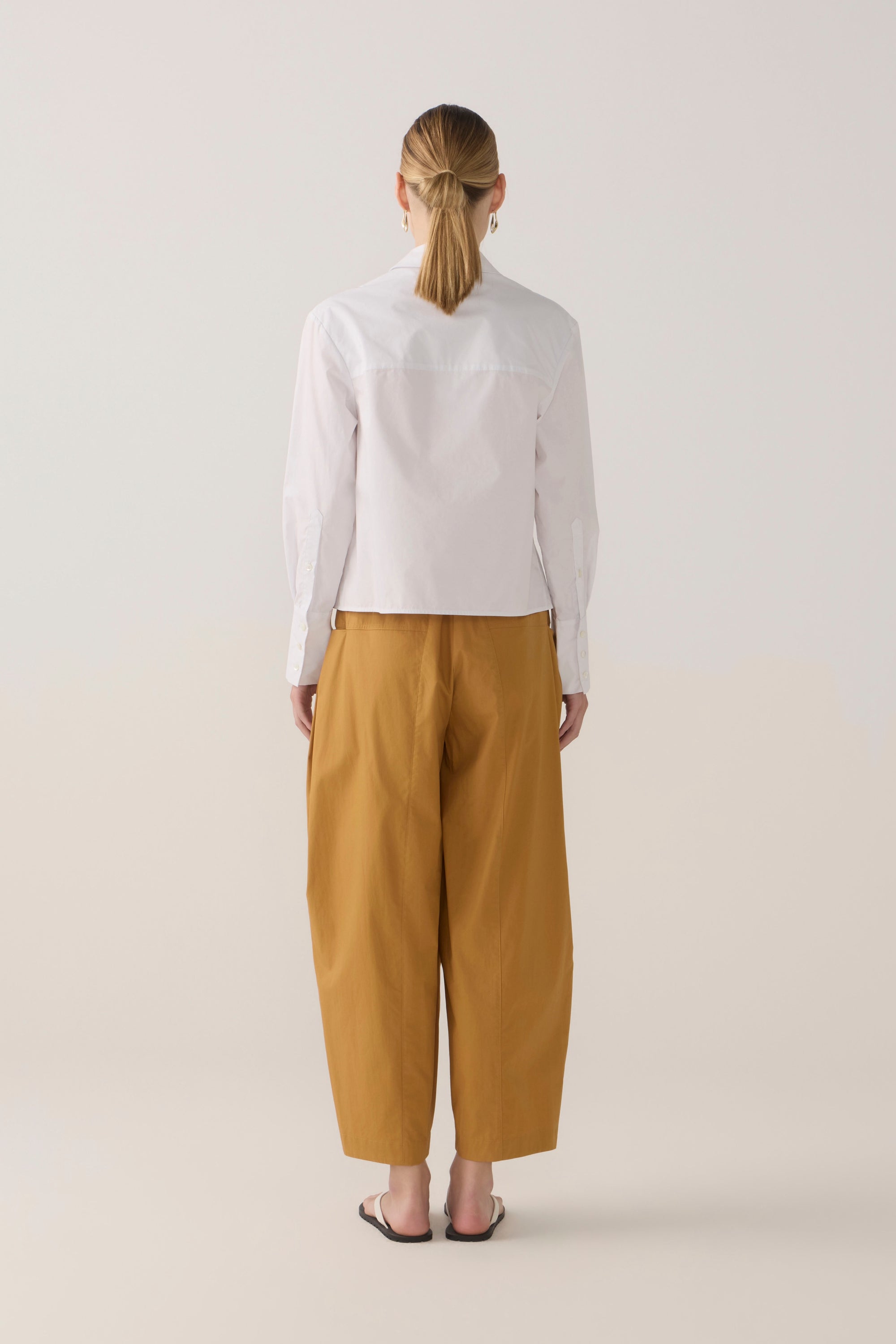 Pippi Shirt | White Poplin