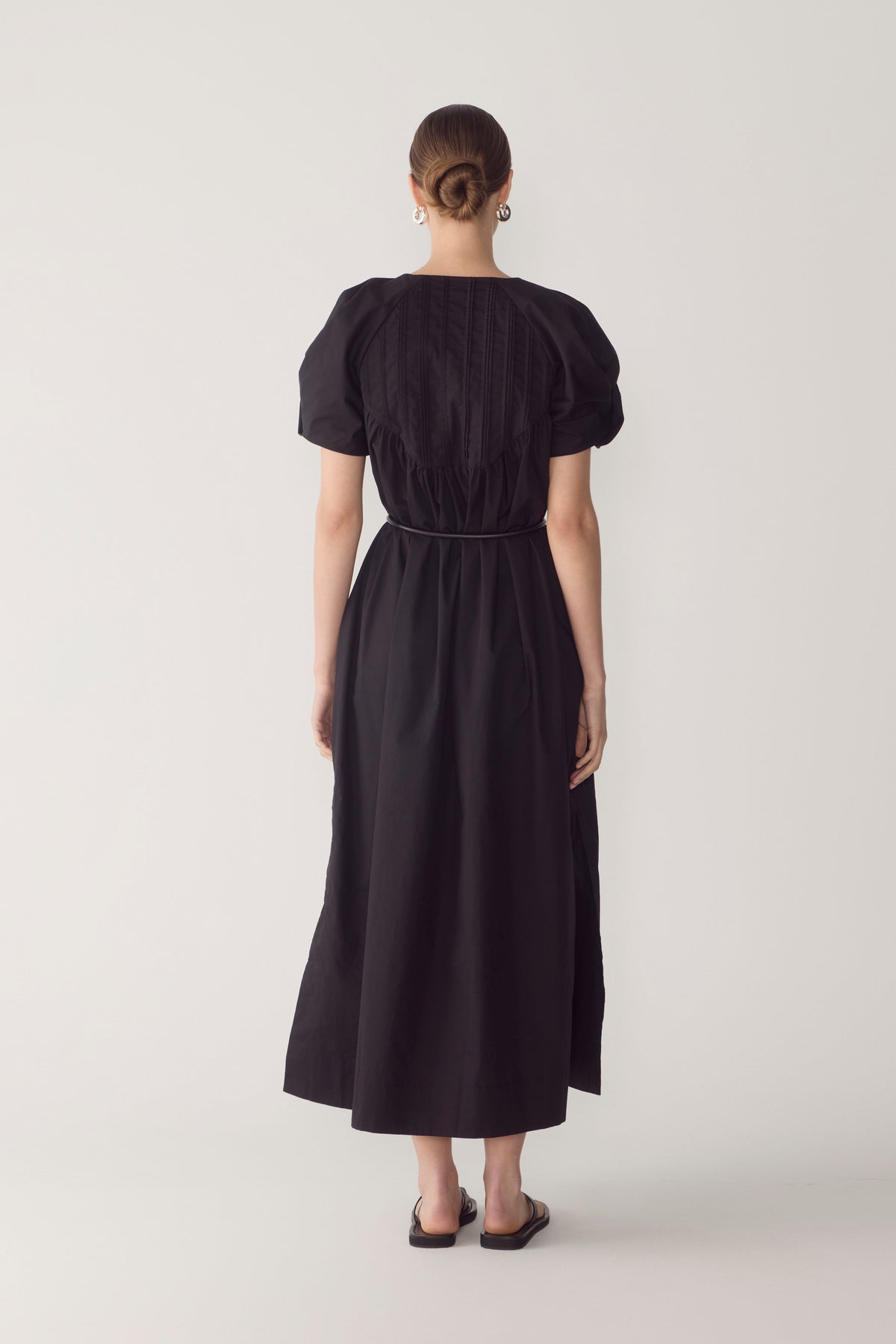 Raven Ress Raven Dress | Black Poplin