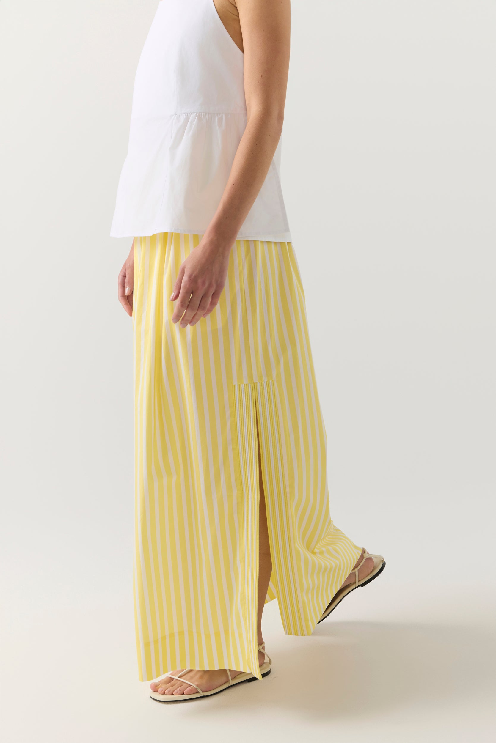 River Top | White Poplin