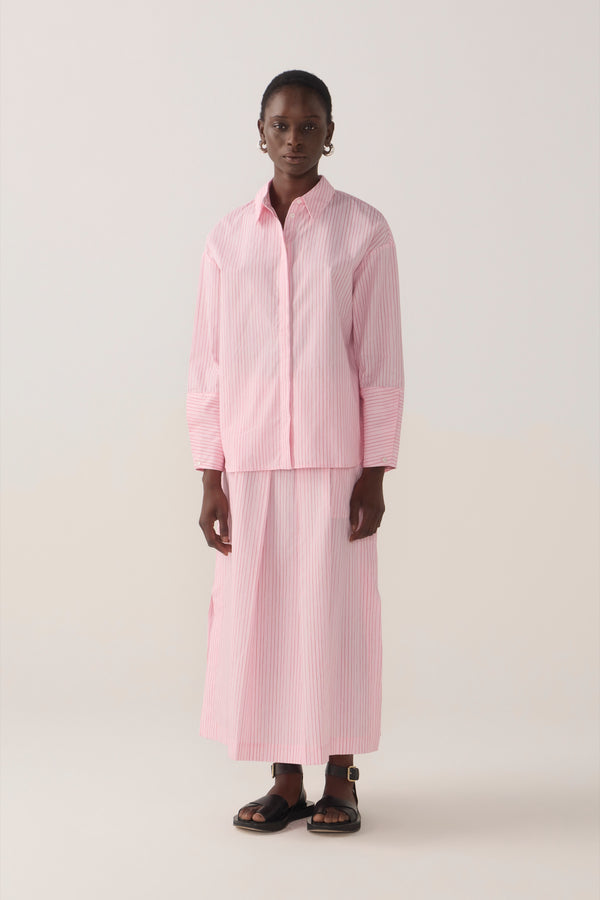 Rowyn Shirt | Lolly Stripe Poplin
