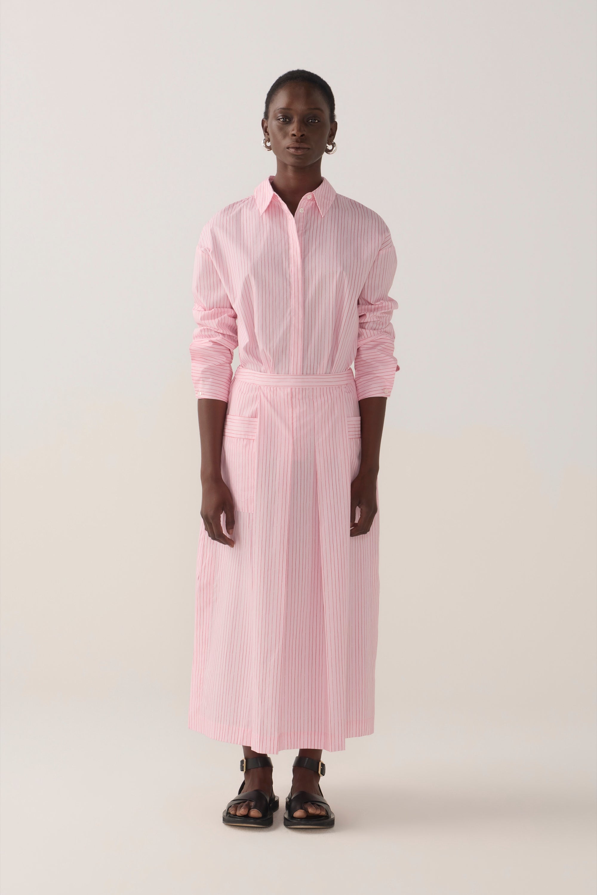 Rowyn Shirt | Lolly Stripe Poplin
