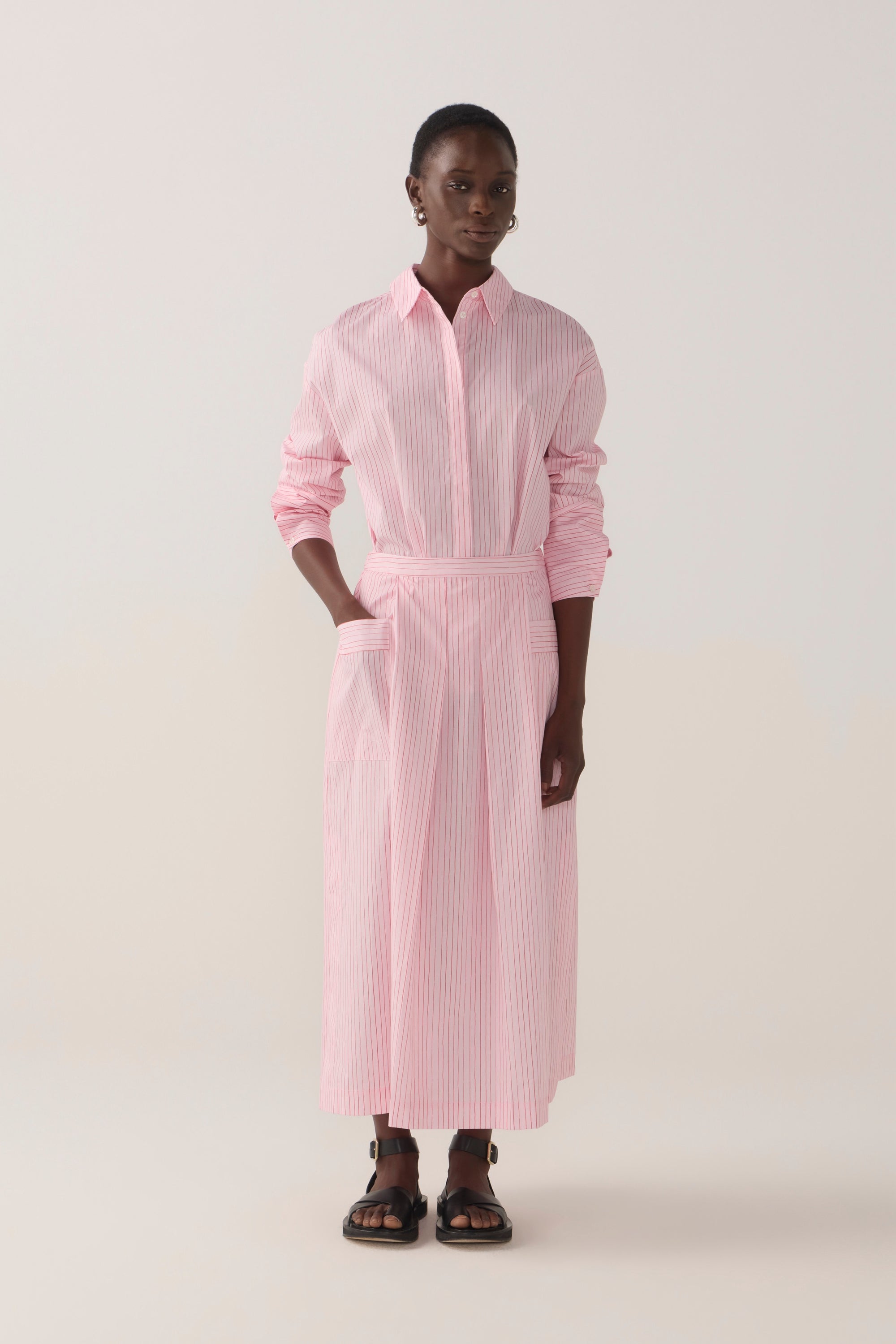 Rowyn Shirt | Lolly Stripe Poplin