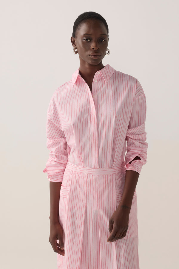 Rowyn Shirt | Lolly Stripe Poplin