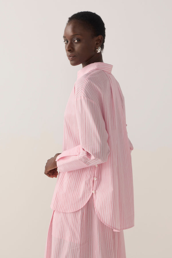 Rowyn Shirt | Lolly Stripe Poplin