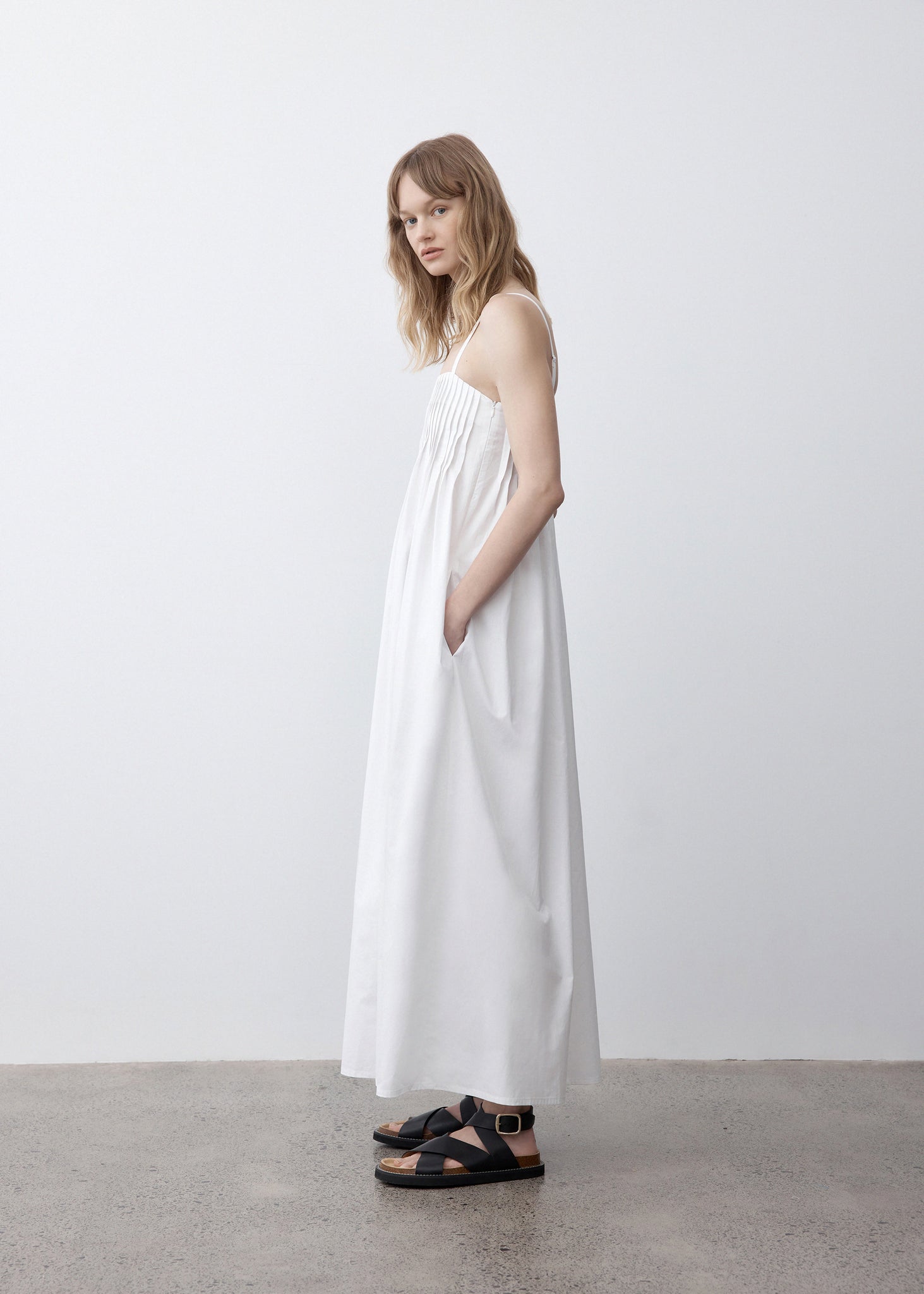 Sylvia Dress | White