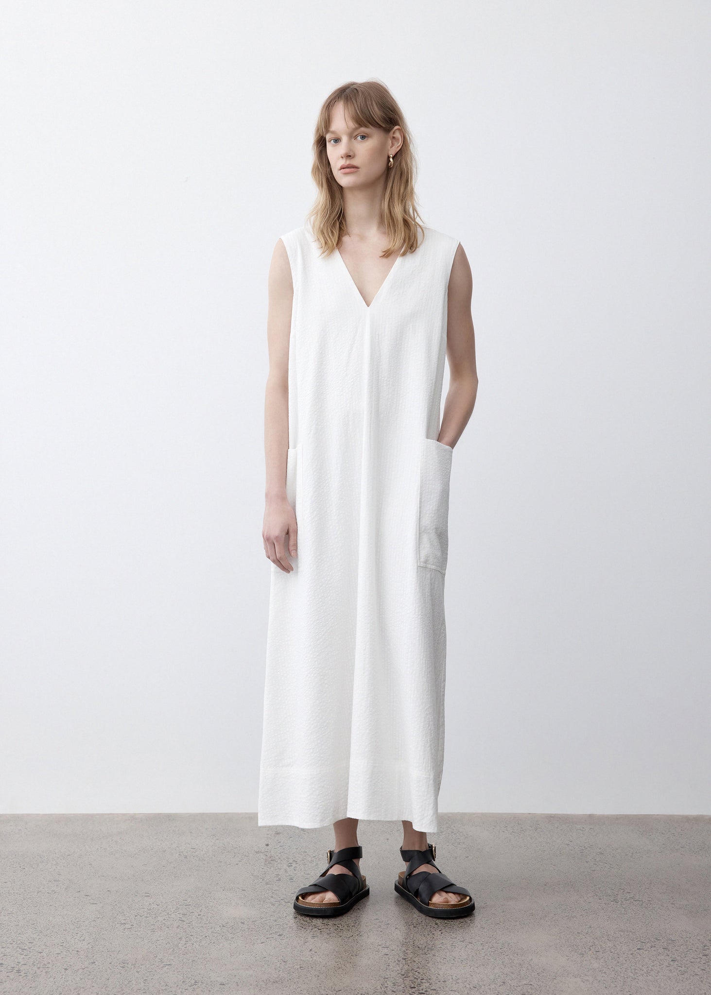 Winnie Dress | White