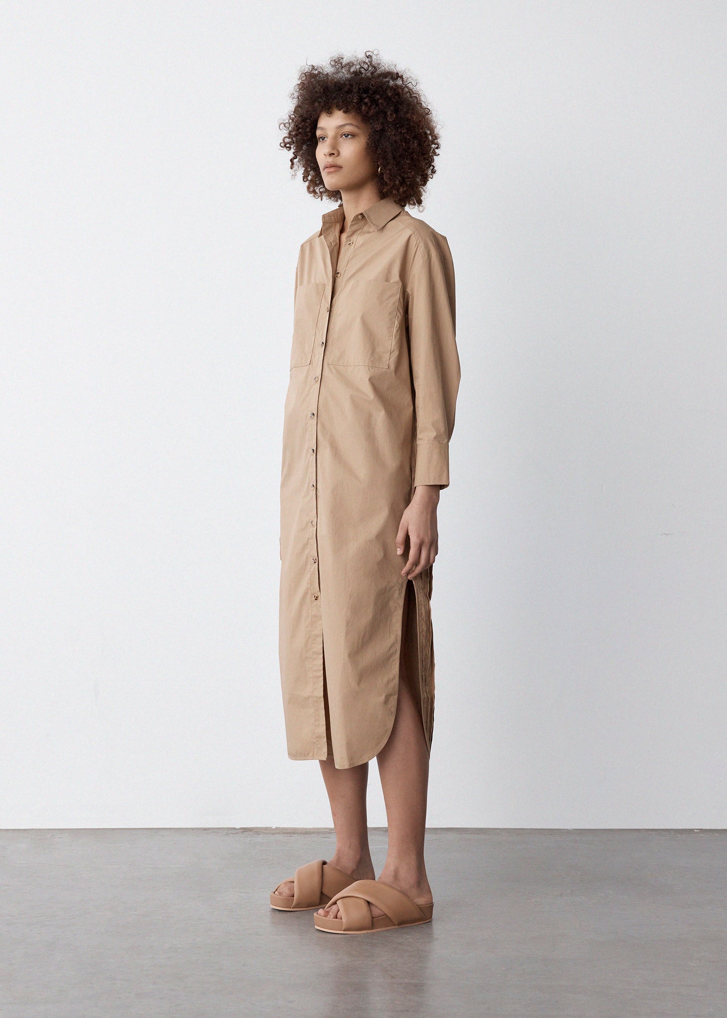Zara Dress | Camel