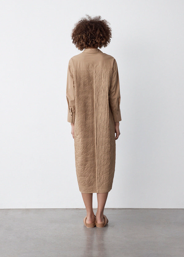 Zara Dress | Camel Poplin