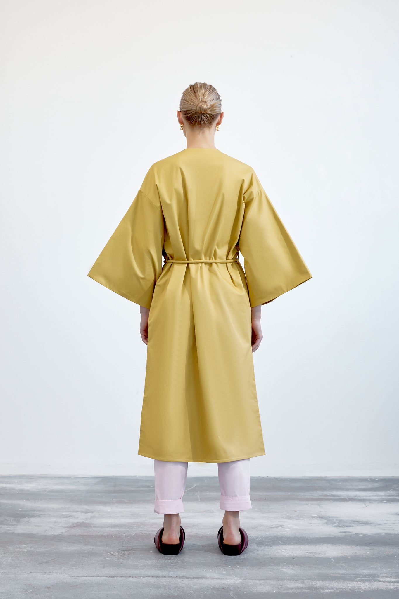 Halle Coat | Mustard